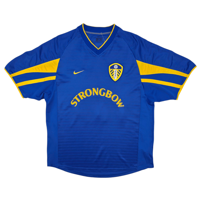 2001/03 Leeds United Away Football Shirt (M) Nike 23 Batty - Football Finery - FF301342