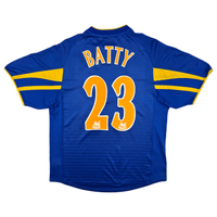2001/03 Leeds United Away Football Shirt (M) Nike 23 Batty - Football Finery - FF301342
