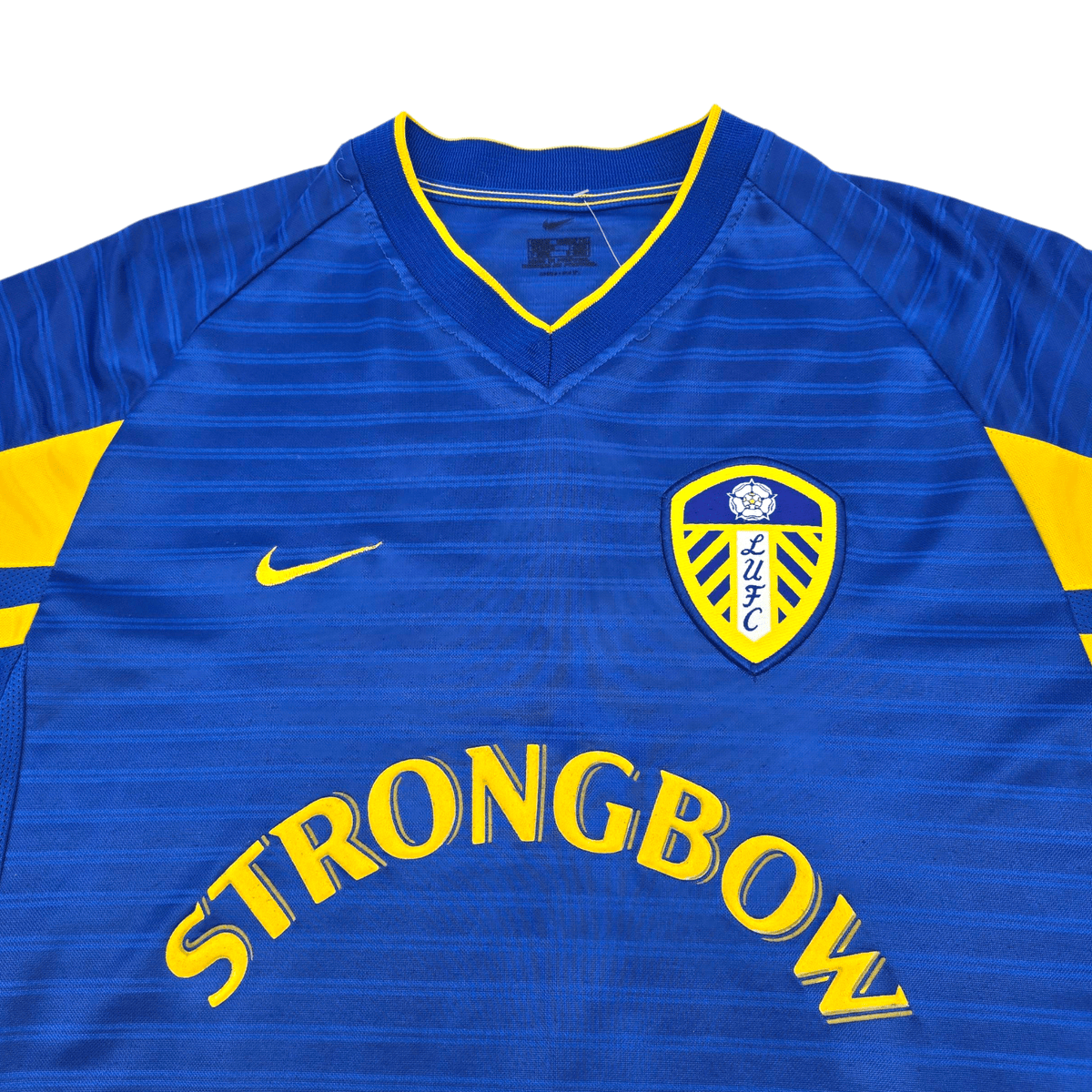 2001/03 Leeds United Away Football Shirt (M) Nike 23 Batty - Football Finery - FF301342
