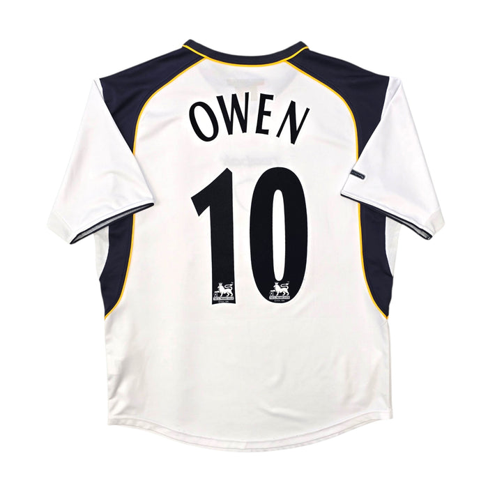 2001/03 Liverpool Away Football Shirt (M) Reebok 10 Owen - Football Finery - FF305453