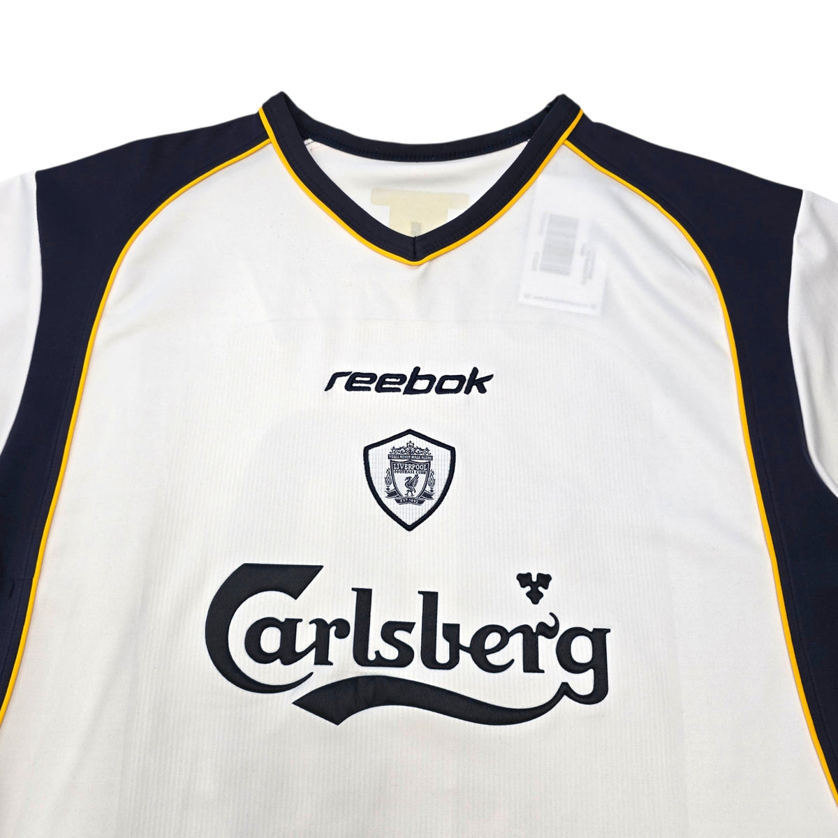 2001/03 Liverpool Away Football Shirt (M) Reebok 10 Owen - Football Finery - FF305453