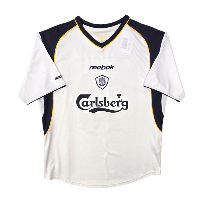 2001/03 Liverpool Away Football Shirt (M) Reebok 10 Owen - Football Finery - FF305453