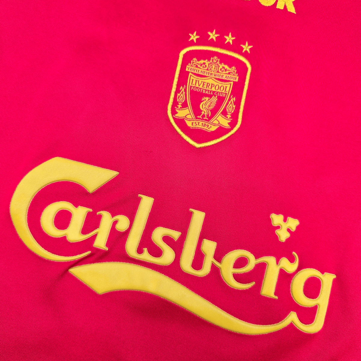 2001/03 Liverpool European Home Football Shirt (XL) Reebok 18 Riise - Football Finery - FF304203