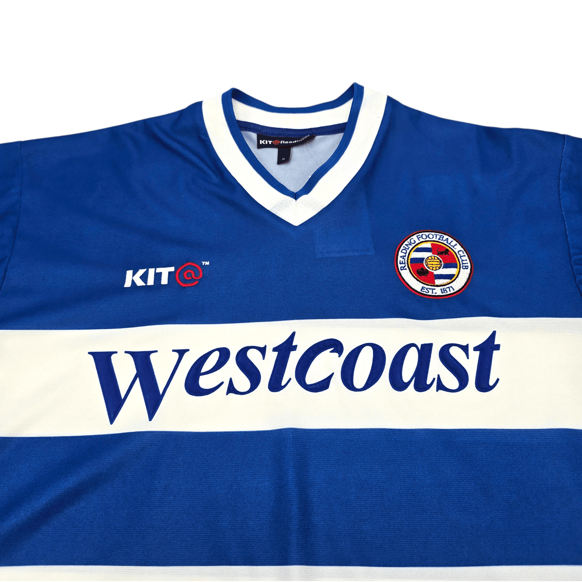 2001/03 Reading Home Football Shirt (XL) KIT@ - Football Finery - FF302171