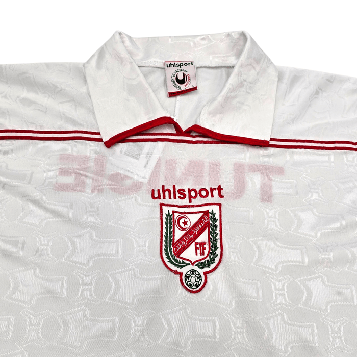 2001/03 Tunisia Home Football Shirt (L) Uhlsport - Football Finery - FF304494