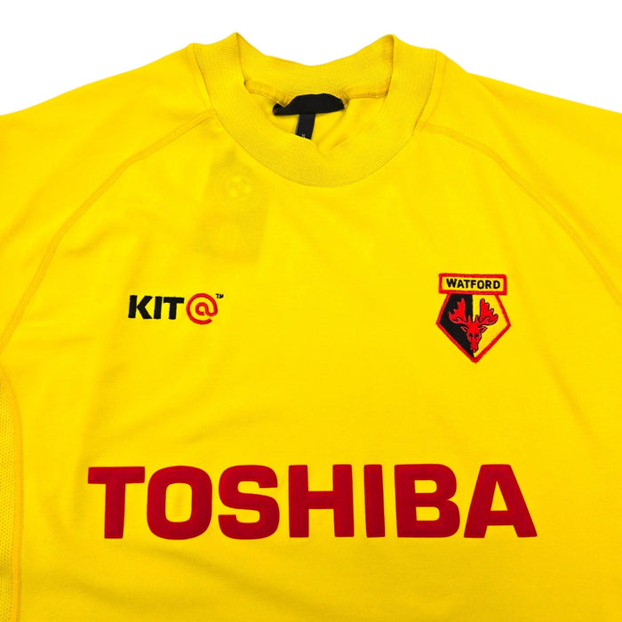 2001/03 Watford Home Football Shirt (XL) KIT - Football Finery - FF307220