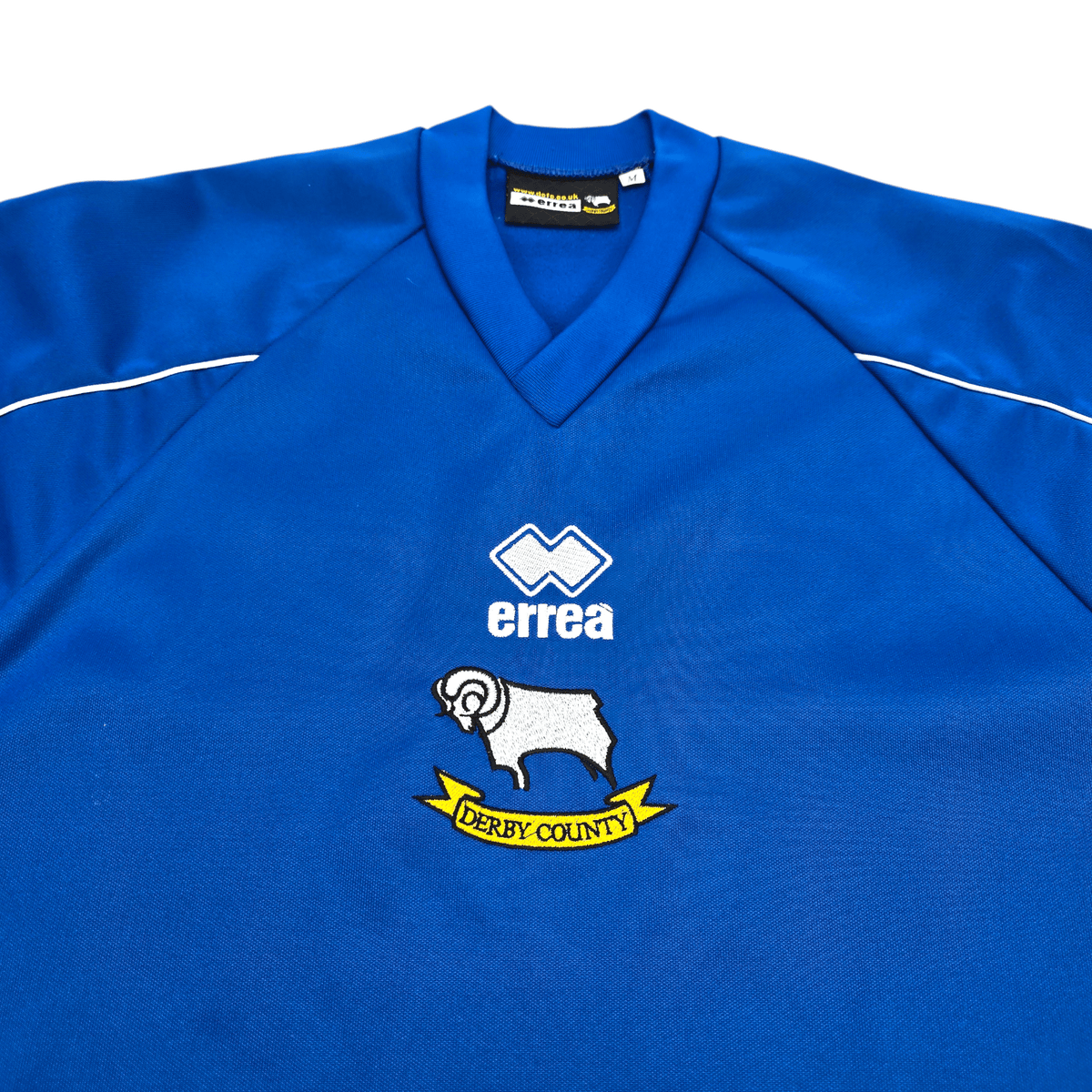 2001/05 Derby County Training Top (M) Errea - Football Finery - FF301290