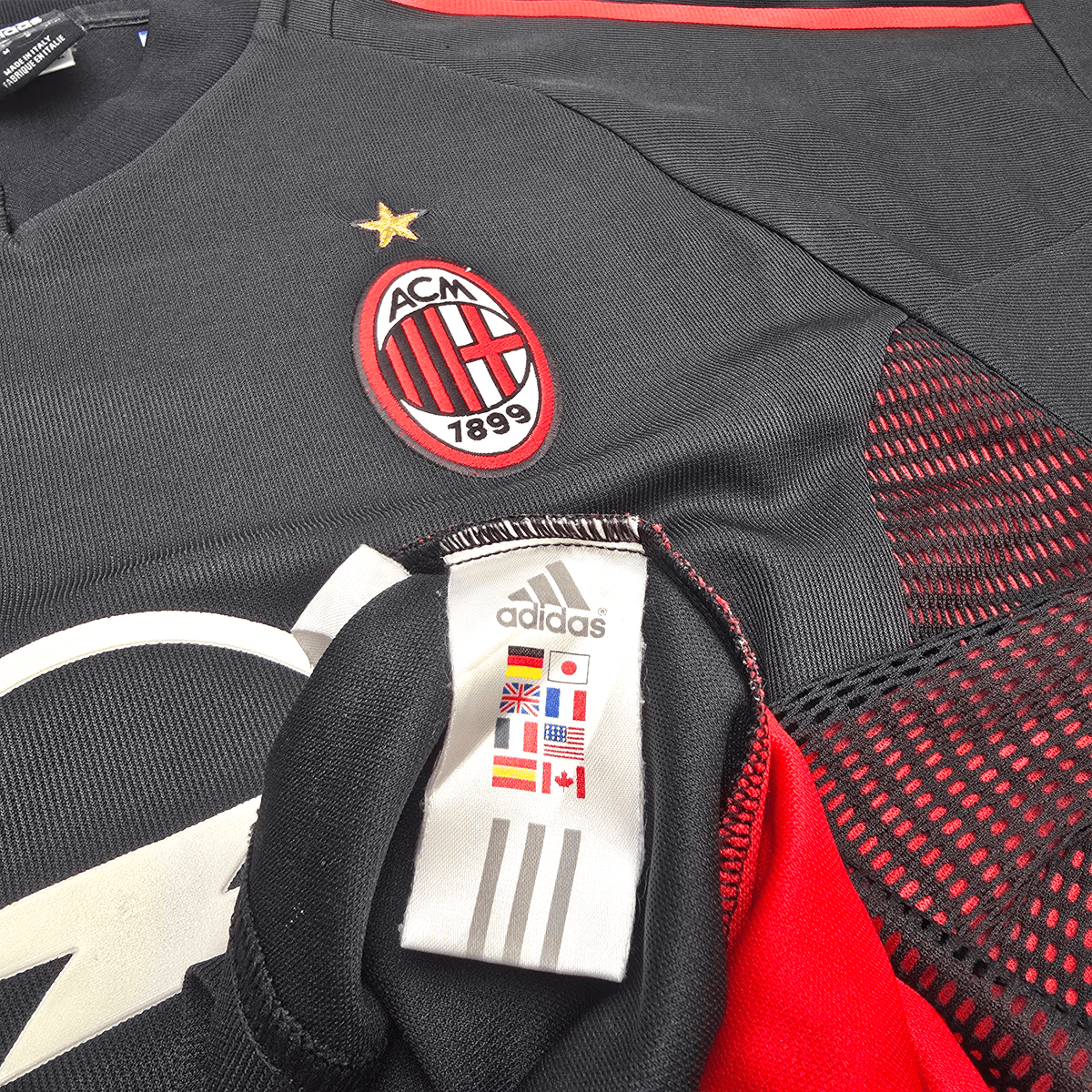 2002/03 AC Milan Third Football Shirt (M) Adidas 21 Pirlo - Football Finery - FF302913