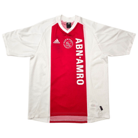 2002/03 Ajax Home Football Shirt (L) Adidas 9 Zlatan - Football Finery - FF304611