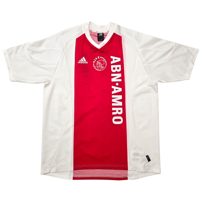 2002/03 Ajax Home Football Shirt (L) Adidas 9 Zlatan - Football Finery - FF304611