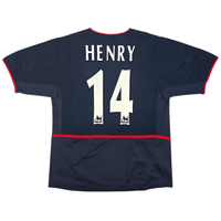 2002/03 Arsenal Away Football Shirt (M) Nike 14 Henry - Football Finery - FF302143