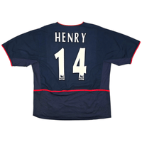 2002/03 Arsenal Away Football Shirt (XL) Nike 14 Henry - Football Finery - FF301577