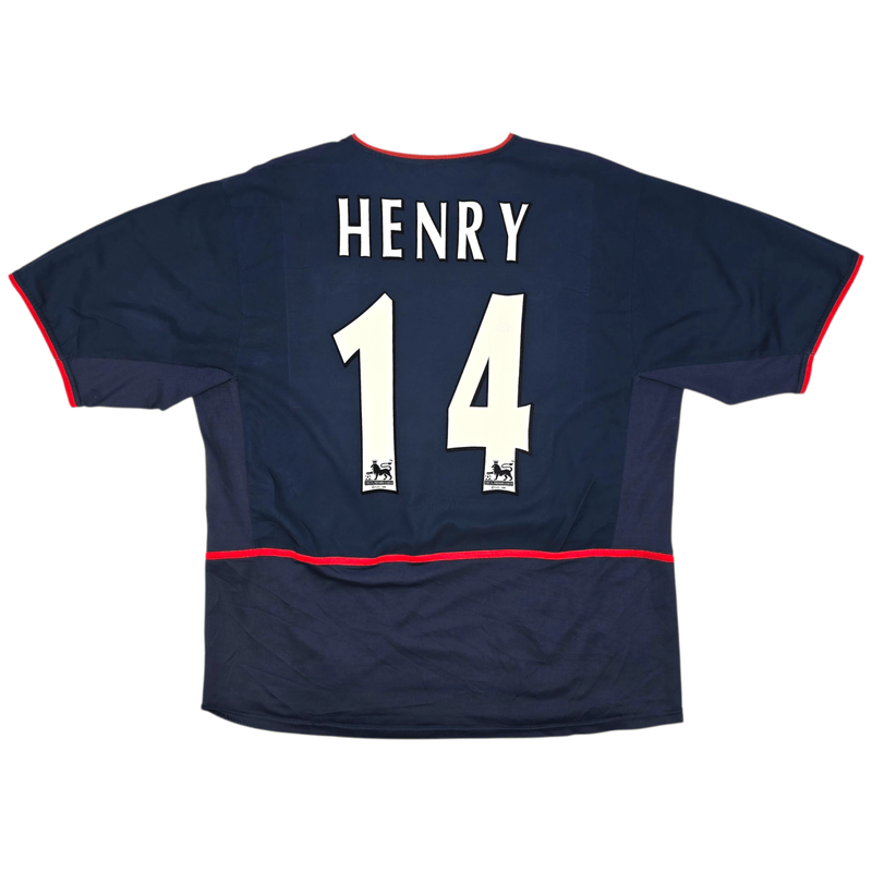 2002/03 Arsenal Away Football Shirt (XL) Nike 14 Henry - Football Finery - FF301577