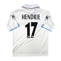 2002/03 Aston Villa Away Football Shirt (M) Diadora 17 Hendrie - Football Finery - FF307045