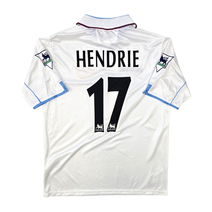2002/03 Aston Villa Away Football Shirt (M) Diadora 17 Hendrie - Football Finery - FF307045