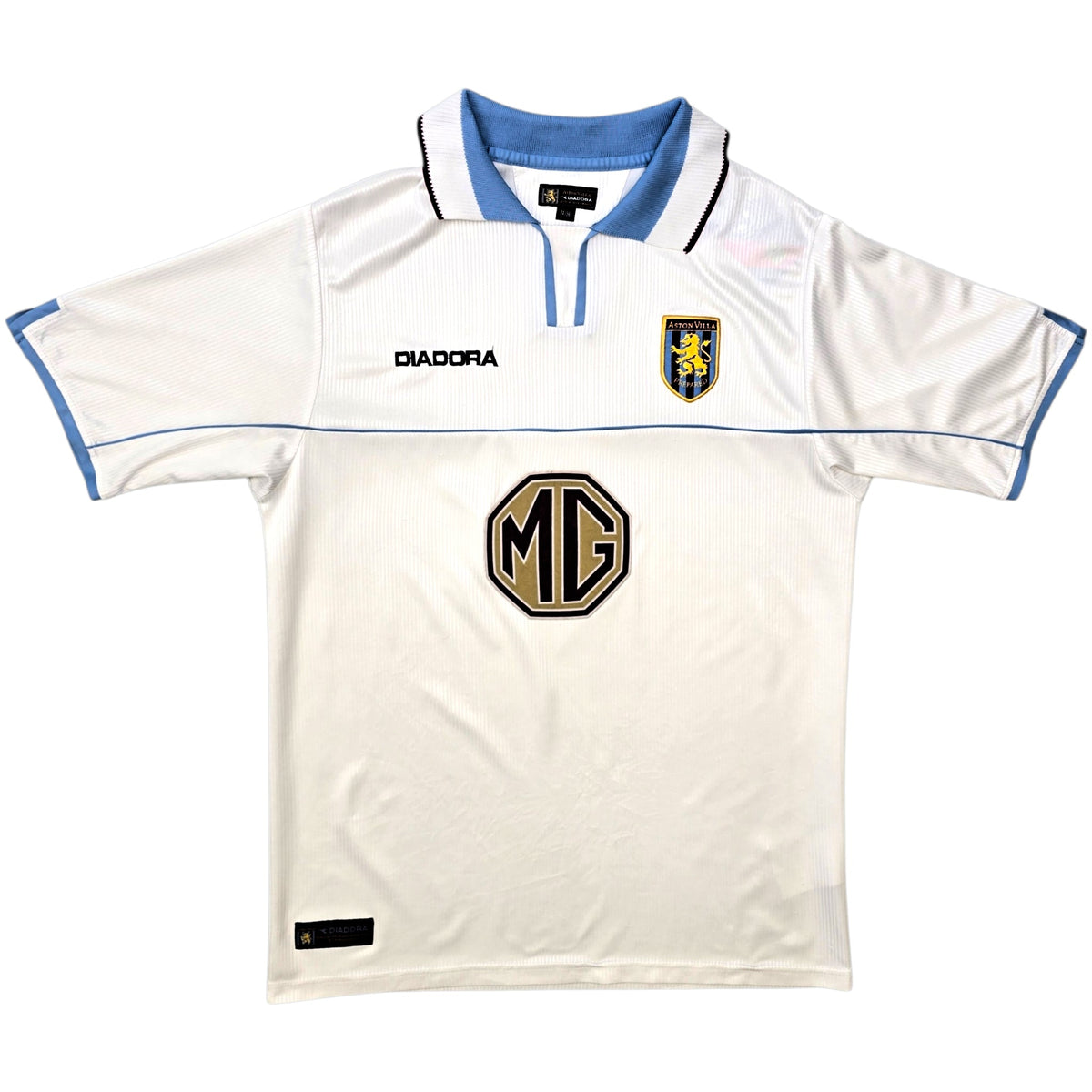2002/03 Aston Villa Away Football Shirt (S) Diadora - Football Finery - FF306296