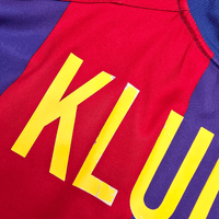 2002/03 Barcelona Home Football Shirt (L) Nike 9 Kluivert - Football Finery - FF303646