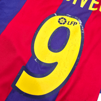 2002/03 Barcelona Home Football Shirt (L) Nike 9 Kluivert - Football Finery - FF303646