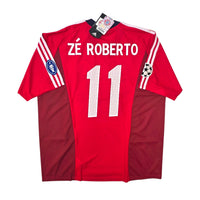 2002/03 Bayern Munich European Football Shirt (XL) Adidas 11 Ze Roberto (BNWTs) - Football Finery - FF304913