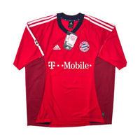 2002/03 Bayern Munich European Football Shirt (XL) Adidas 11 Ze Roberto (BNWTs) - Football Finery - FF304913