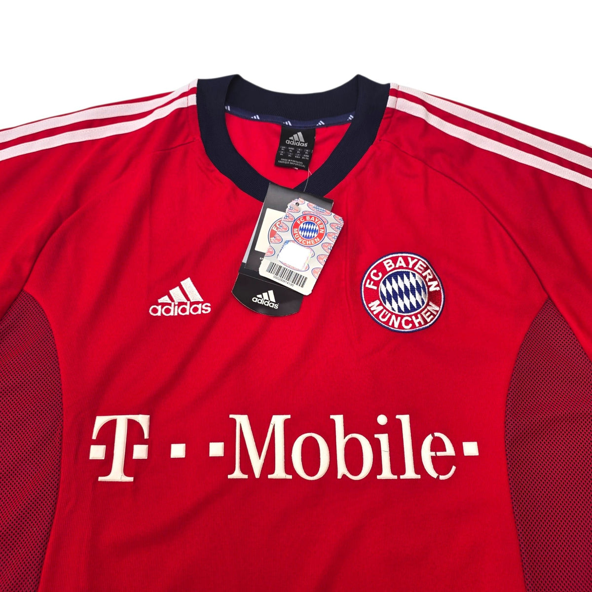 2002/03 Bayern Munich European Football Shirt (XL) Adidas 11 Ze Roberto (BNWTs) - Football Finery - FF304913