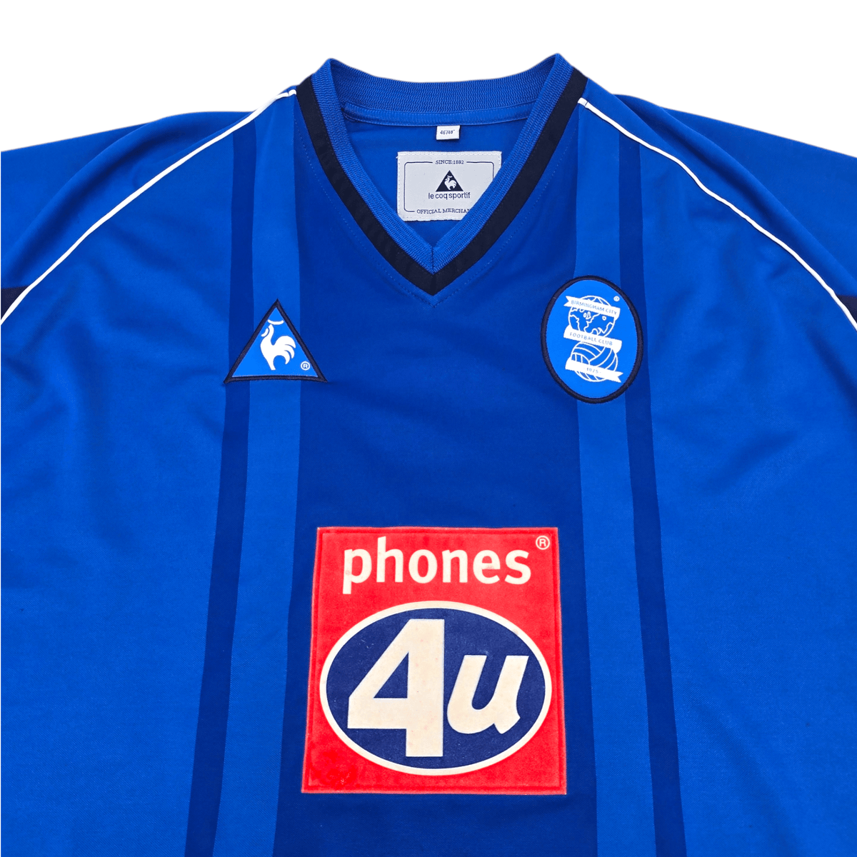 2002/03 Birmingham City Home Football Shirt (XL) Le Coq Sportif #21 Dugarry - Football Finery - FF300408