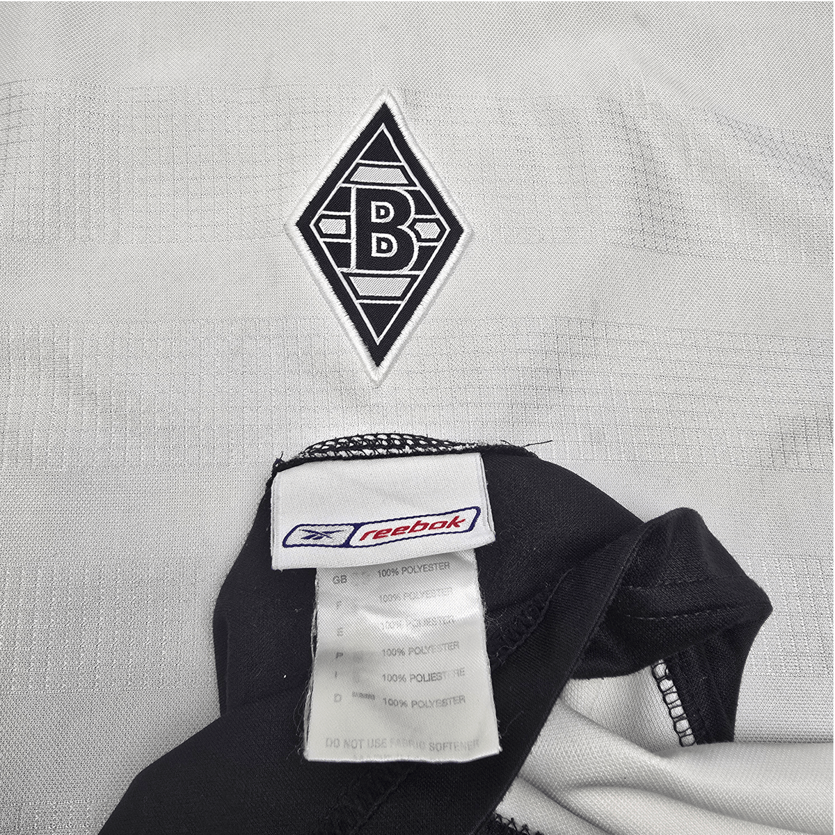 2002/03 Borussia Monchengladbach Training Top (L) Reebok - Football Finery - FF302405