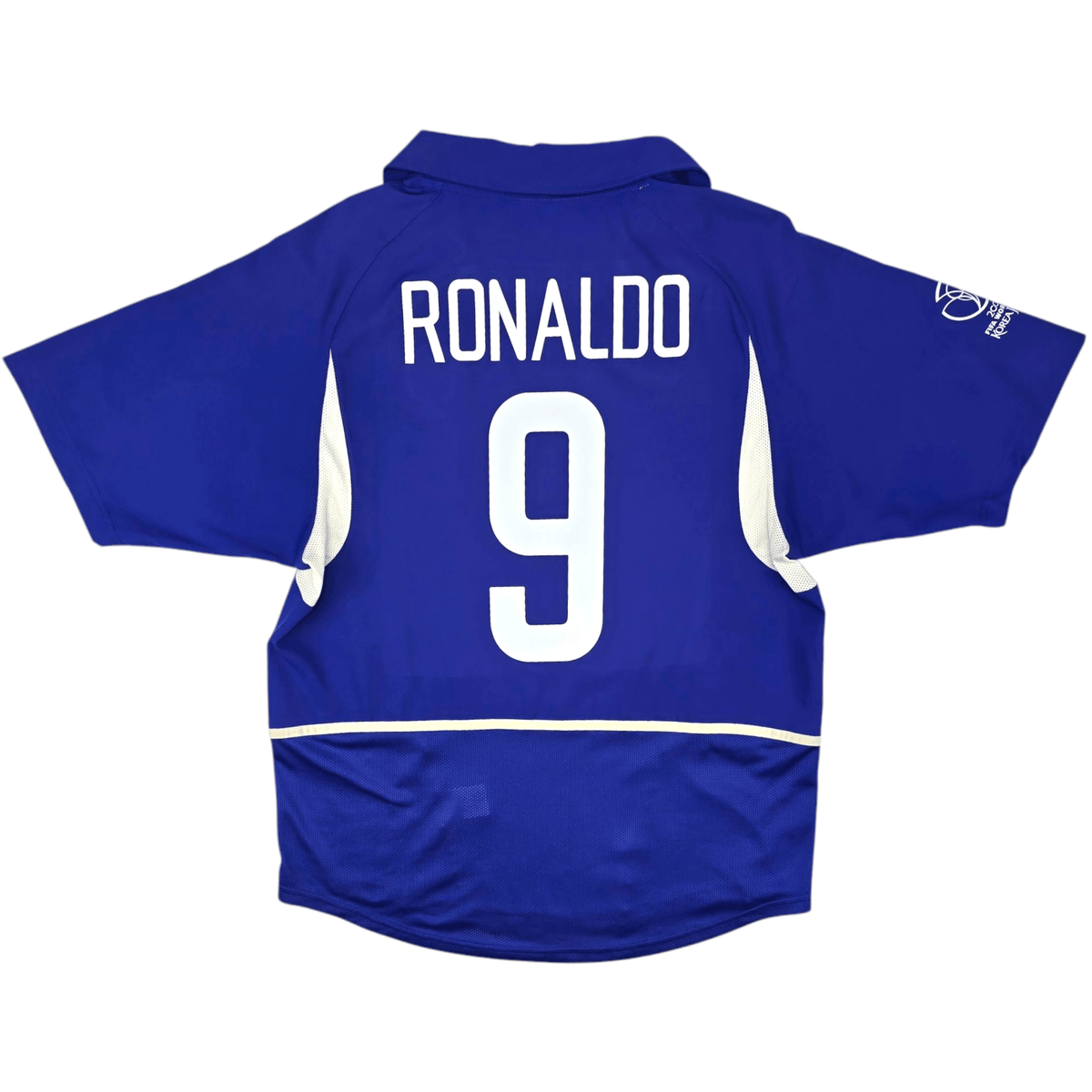 2002/03 Brazil Away Football Shirt (M) Nike 9 Ronaldo - Football Finery - FF301153