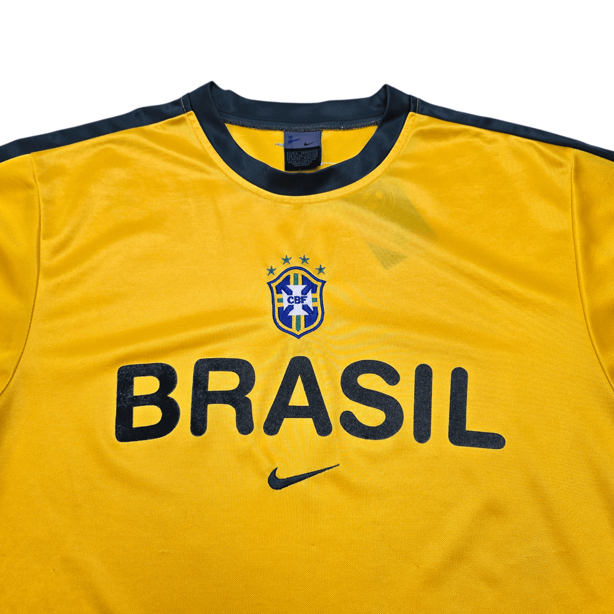 2002/03 Brazil Training Shirt (S) Nike - Football Finery - FF304259