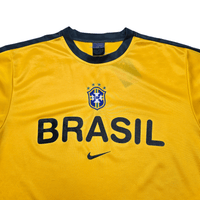 2002/03 Brazil Training Shirt (S) Nike - Football Finery - FF304259