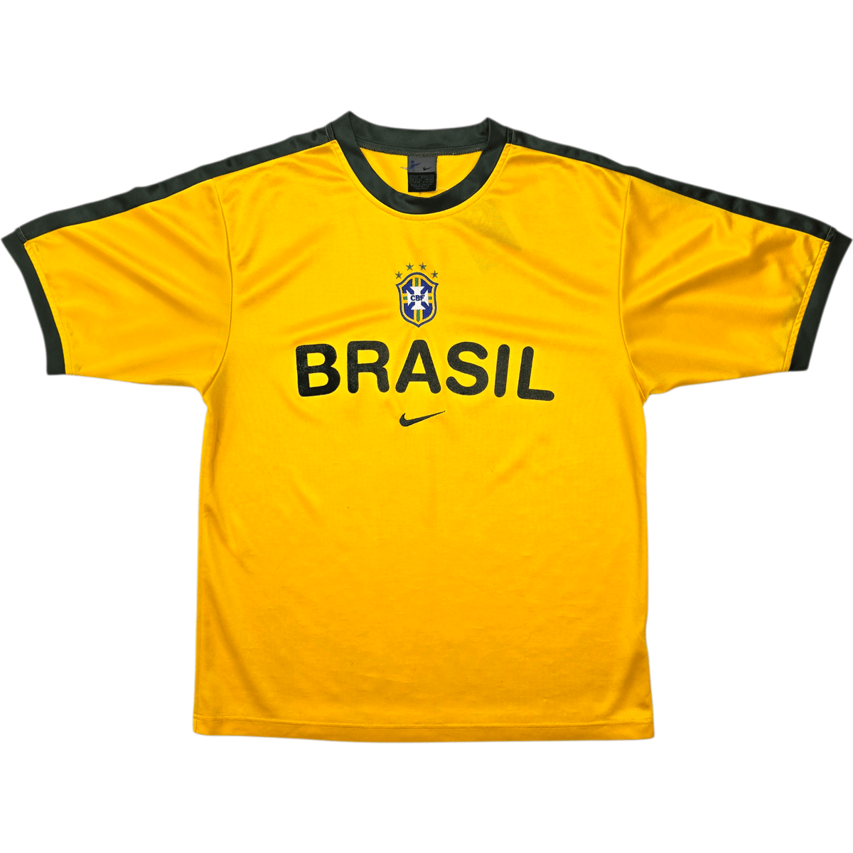 2002/03 Brazil Training Shirt (S) Nike - Football Finery - FF304259