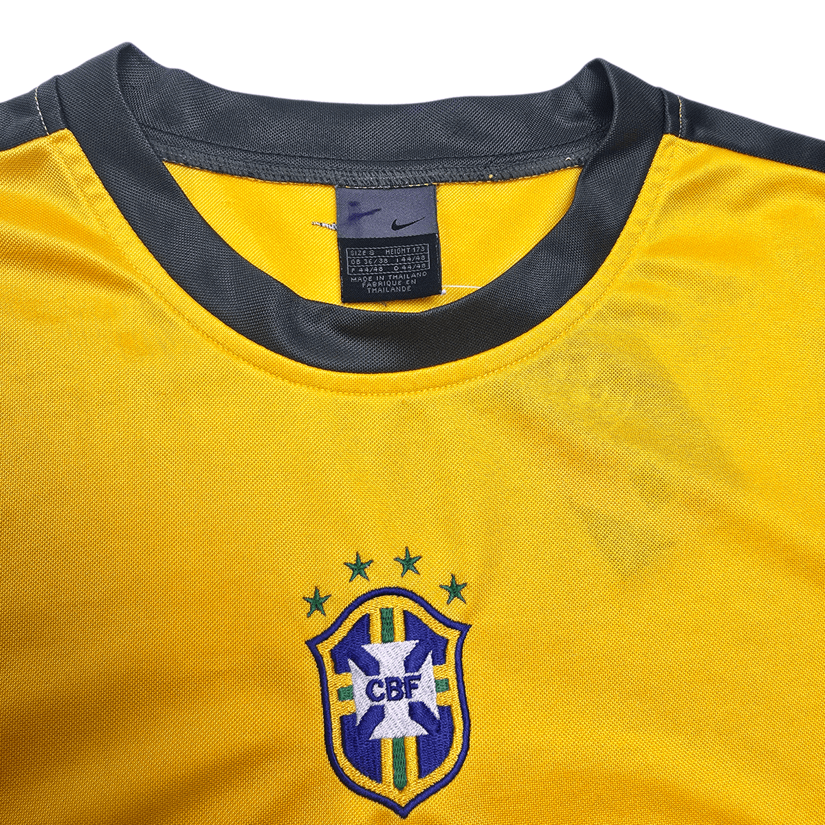 2002/03 Brazil Training Shirt (S) Nike - Football Finery - FF304259
