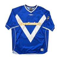2002/03 Brescia Home Football Shirt (XL) Umbro 10 Baggio - Football Finery - FF307132