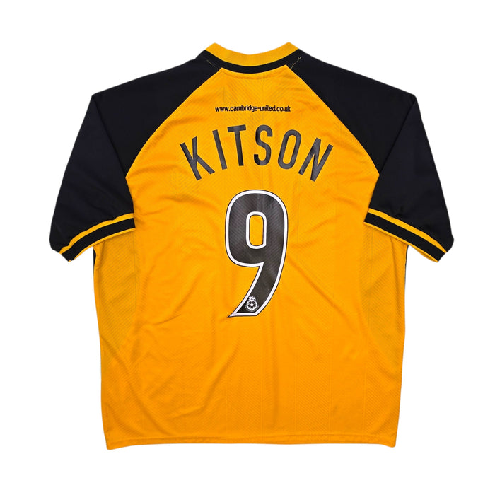 2002/03 Cambridge United Home Football Shirt (L) Sporta 9 Kitson - Football Finery - FF303962
