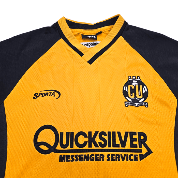 2002/03 Cambridge United Home Football Shirt (S) Sporta - Football Finery - FF304647