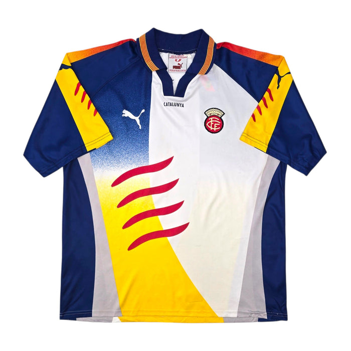 2002/03 Catalunya Home Football Shirt (XL) Puma - Football Finery - FF308065