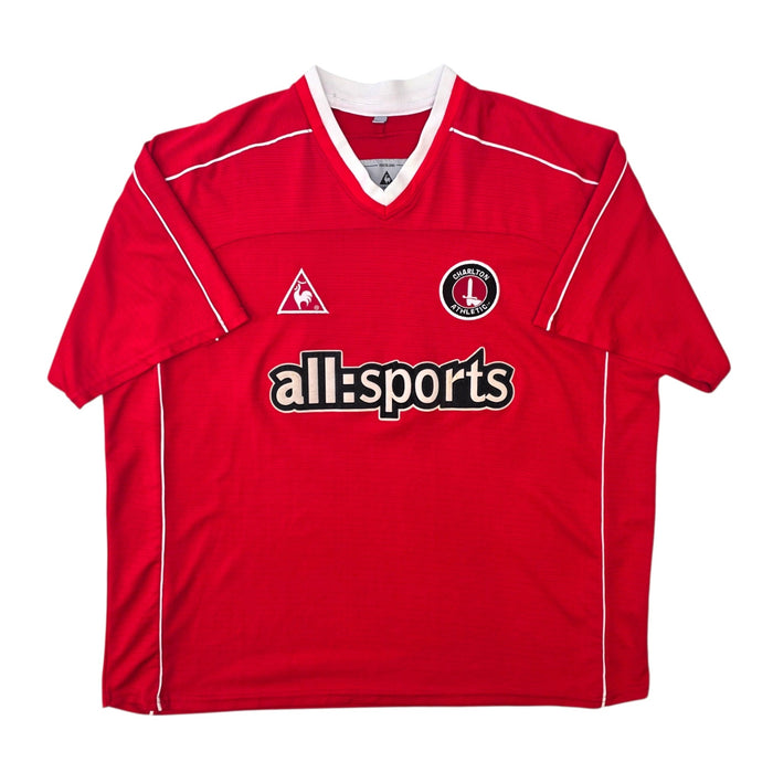 2002/03 Charlton Athletic Home Football Shirt (2XL) Le Coq Sportif - Football Finery - FF306280