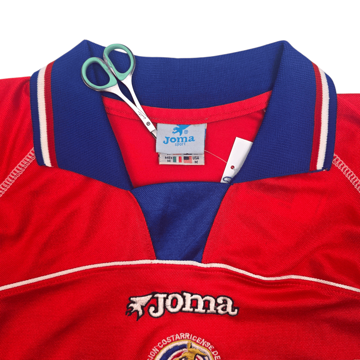 2002/03 Costa Rica Home Football Shirt (M) Joma - Football Finery - FF304375