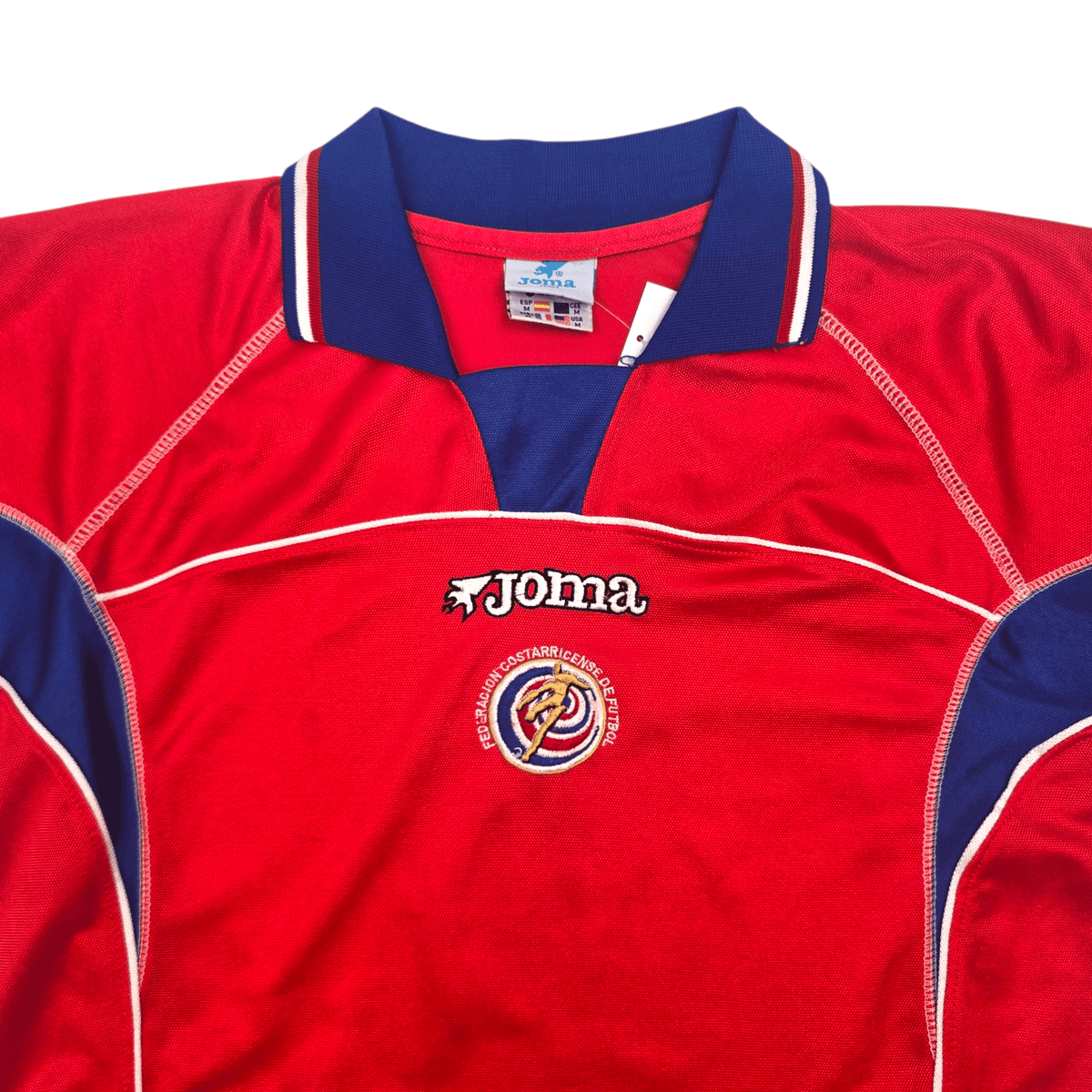 2002/03 Costa Rica Home Football Shirt (M) Joma - Football Finery - FF304375