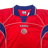 2002/03 Costa Rica Home Football Shirt (M) Joma - Football Finery - FF304375