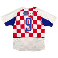 2002/03 Croatia Home Football Shirt (L) Nike 9 Suker - Football Finery - FF304581