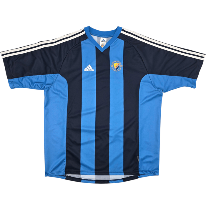 2002/03 Djurgardens Home Football Shirt (XL) Adidas - Football Finery - FF302777