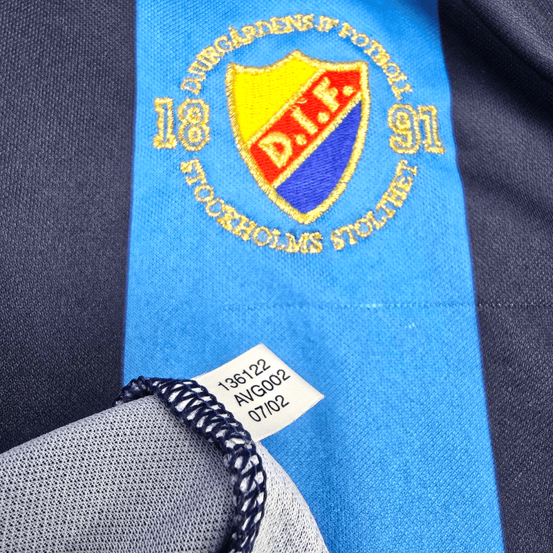 2002/03 Djurgardens Home Football Shirt (XL) Adidas - Football Finery - FF302777