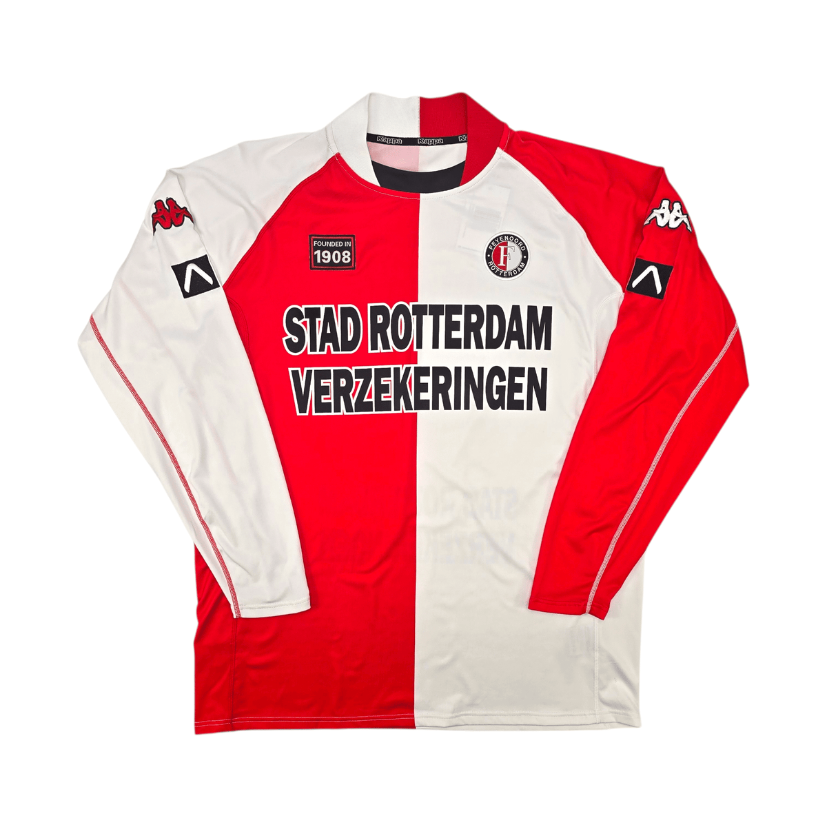 2002/03 Feyenoord Home Football Shirt (XL) Kappa - Football Finery - FF303018