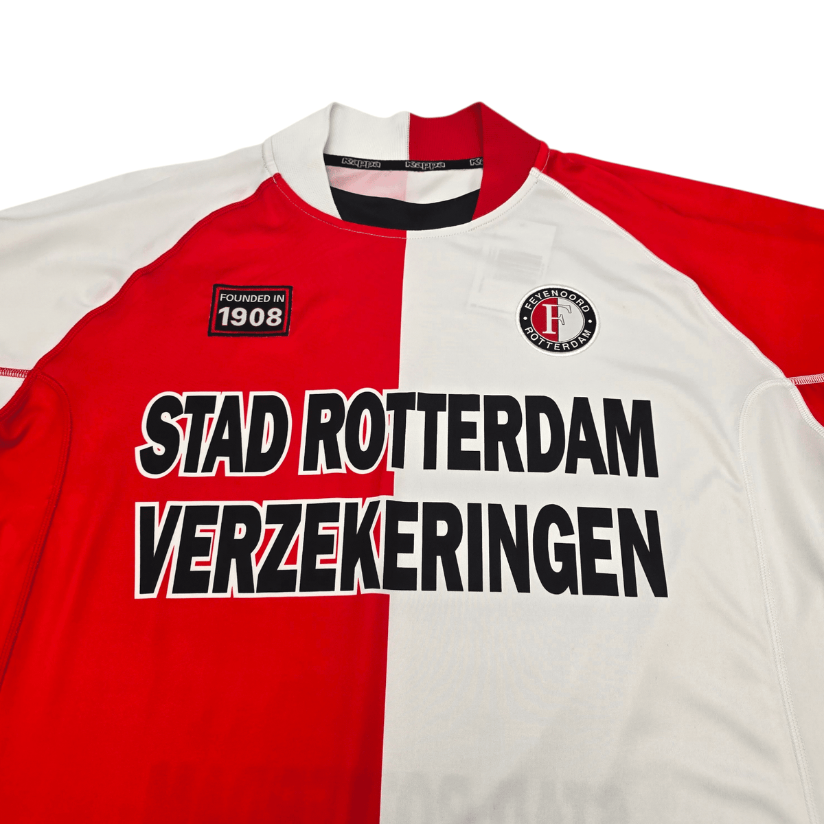 2002/03 Feyenoord Home Football Shirt (XL) Kappa - Football Finery - FF303018