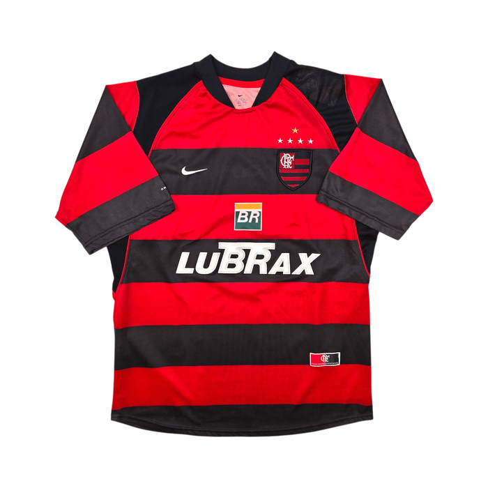 2002/03 Flamengo Home Football Shirt (L) Nike 10 - Football Finery - FF303224