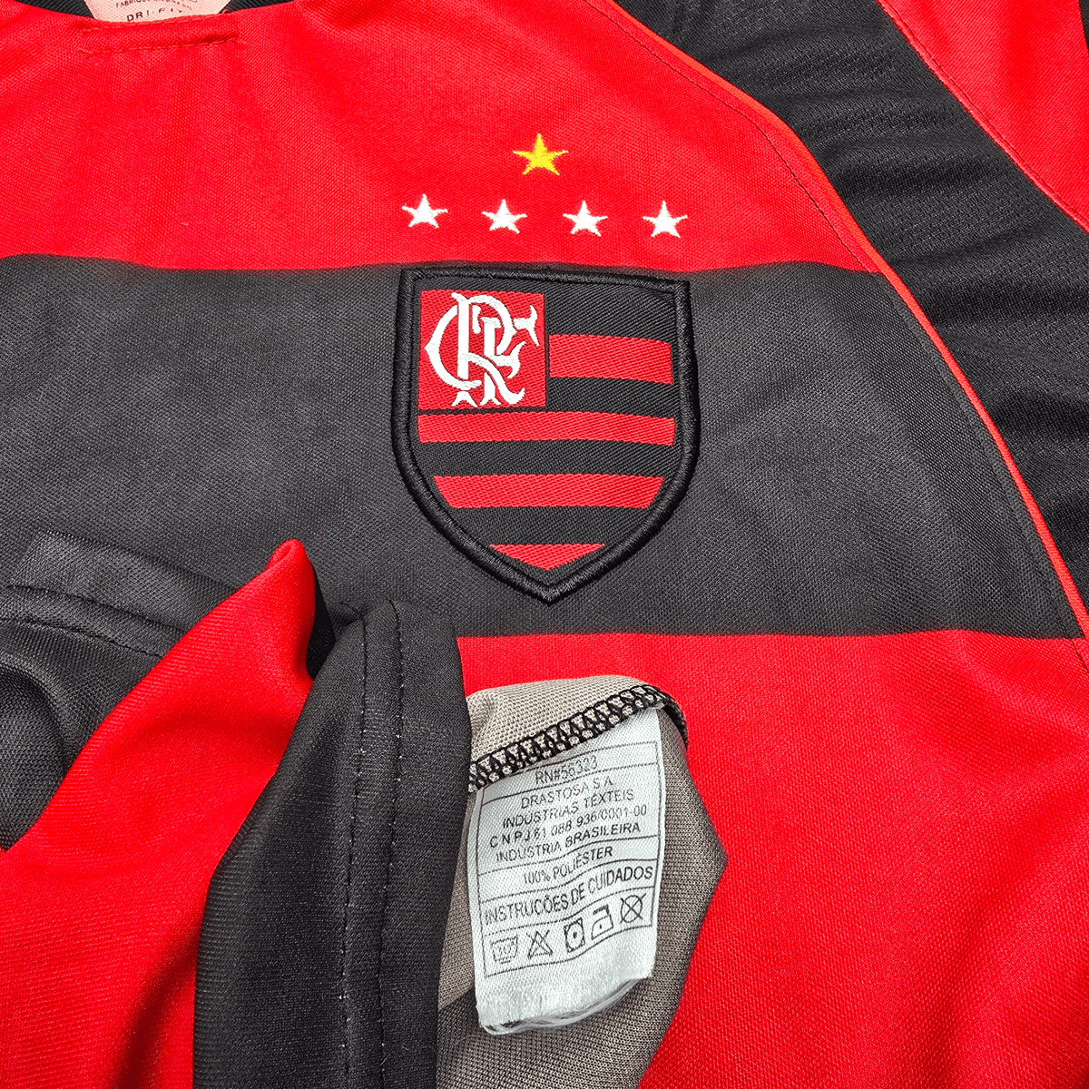 2002/03 Flamengo Home Football Shirt (L) Nike 10 - Football Finery - FF303224