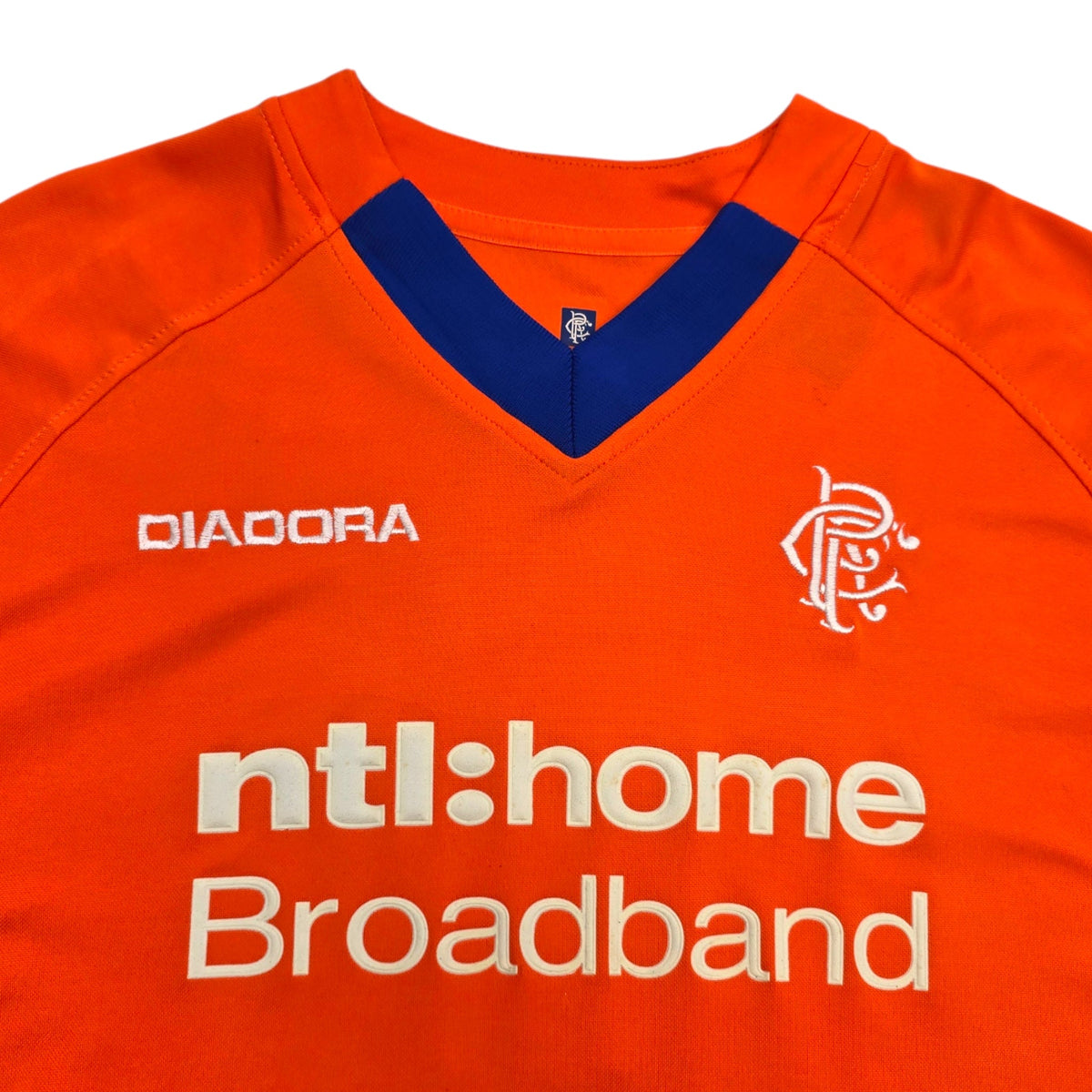 2002/03 Glasgow Rangers Away Football Shirt (L) Diadora 7 Caniggia - Football Finery - FF302135