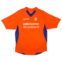 2002/03 Glasgow Rangers Away Football Shirt (M) Diadora 23 Arteta - Football Finery - FF301130