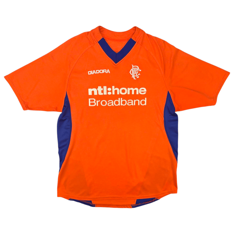 2002/03 Glasgow Rangers Away Football Shirt (M) Diadora 23 Arteta - Football Finery - FF301130